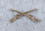 WWII era Infantry Officer Collar Insignia LGB