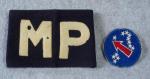 WWII US Army MP Armband Brassard 