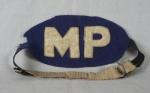 WWII era US Army MP Armband Brassard 