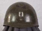 WWII Helmet Liner Captain Officer Reworked