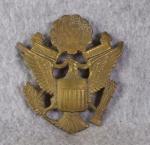 WWII Army Officer Visor Cap Eagle Gemsco