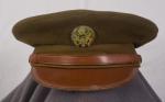 WWII Army Semi Crusher Visor Cap Hat Society Brand