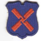 WWII Patch 12th Corps Ribbed Variant
