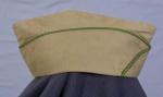 WWII Khaki MP Military Police Garrison Cap