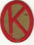 WWII 95th Infantry Division Patch Old