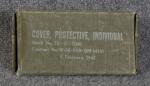 WWII Gas Individual Protective Cover 1945
