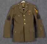 WWII 1st Cavalry Division Uniform Jacket Named