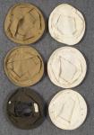WWII USMC Marine Visor Cap Covers 7 Total