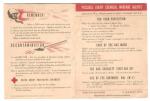 WWII Chemical Warfare Protection 1st Aid Card