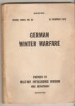 WWII German Winter Warfare Manual 1943