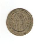 WWII 89th Infantry Division Patch Green Back