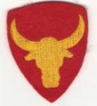 WWII 12th Infantry Division Patch Felt