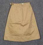 WWII WAAC US Army Women's Khaki Summer Skirt