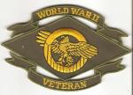 WWII Veteran Patch NEW