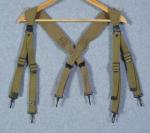 WWII US Army M36 Equipment Suspenders 1942