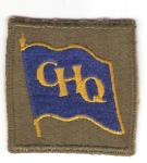 WWII General Headquarters GHQ Patch