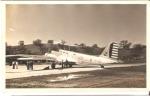 WWII USAAF Transport Plane Picture Postcard