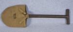 WWII E-tool T-Handle Shovel & Cover 1942