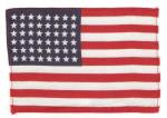 WWII era US 48 Star Flag Paratrooper Sleeve Size