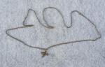 WWII AAF Winged Prop Sweetheart Necklace Charm