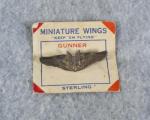 WWII AAF Aerial Gunner Wing Sterling Miniature