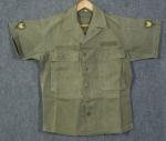 WWII Army 2nd Pattern HBT Shirt Post War Modified