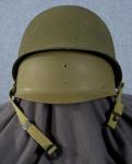 WWII US M1 Helmet Front Seam w/Liner Minty