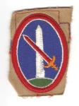 WWII era Washington Military District Error Patch