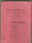 WWII Italian English Pocket Dictionary 