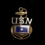 WWII Son in Service Sweetheart Pin USN