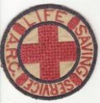 WWII ARC Life Saving Service Patch
