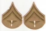 WWII Army Air Corps Corporal Chevrons