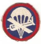 WWII Airborne Cap Patch Theater Made