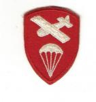 WWII Patch Airborne Command White Back