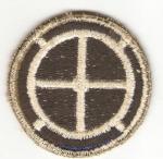 WWII 35th Division Dark Green Back Patch