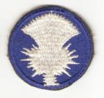WWII 141st Cavalry Division Patch Ghost